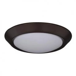 Promo 🥰 Patriot Lighting® Fulton Bronze Integrated LED Flush Mount Ceiling Light 2-Pack ✨