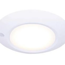 Promo 🔔 Patriot Lighting® EVI 6" White LED Motion Sensor Disk Light ⭐
