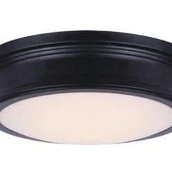 Brand new ✨ Patriot Lighting® Otis Matte Black Integrated LED Flush Mount Ceiling Light 🔔