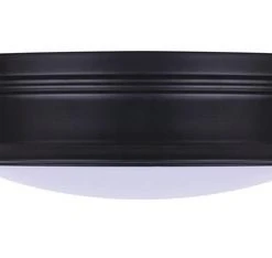 Brand new ✨ Patriot Lighting® Otis Matte Black Integrated LED Flush Mount Ceiling Light 🔔 -Patriot Lighting Sales 3482148 P SIDE OFF