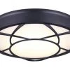 Coupon ✔️ Patriot Lighting® Evie Matte Black Integrated LED Flush Mount Ceiling Light 😀 -Patriot Lighting Sales 3482149 P