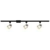 Cheap 💯 Patriot Lighting® Almora 3-Light Black & Silver Halogen Track Lighting Set ⭐ -Patriot Lighting Sales 349 0501 P