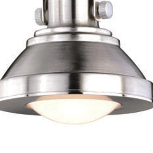 Budget ✔️ Patriot Lighting® Adam Nickel 1-Light LED Track Lighting Pendant 😍 4 Budget ✔️ Patriot Lighting® Adam Nickel 1-Light LED Track Lighting Pendant 😍 - Image 2