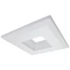 Cheapest 🎁 Patriot Lighting® 5" & 6" Recessed White Baffle Square Trim For Downlight 🎁 -Patriot Lighting Sales 349 1188 MainImg 6in SquareTrim WH rev1850