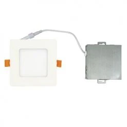 Promo 💯 Patriot Lighting® 4-3/4" LED Ultra-Thin Square Recessed Downlight 🎉 -Patriot Lighting Sales 349 1391 Top driver