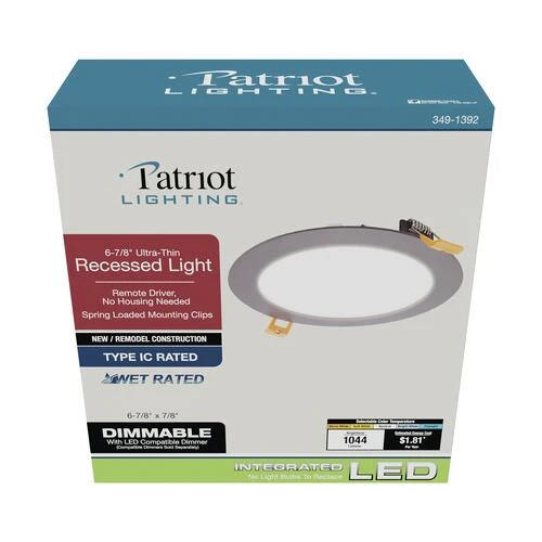 Buy ⭐ Patriot Lighting® 6-7/8" LED Bronze Ultra-Thin Downlight ❤️ 6 Buy ⭐ Patriot Lighting® 6-7/8" LED Bronze Ultra-Thin Downlight ❤️ - Image 4