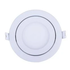 Discount ❤️ Patriot Lighting® 4" White Recessed LED Gimbal Trim Downlight ⭐ -Patriot Lighting Sales 3491215 Alt3
