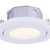 Discount ❤️ Patriot Lighting® 4" White Recessed LED Gimbal Trim Downlight ⭐ -Patriot Lighting Sales 3491215 Master