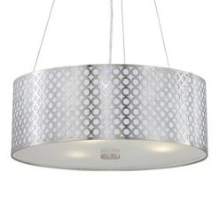 Buy ⭐ Patriot Lighting® Tetra Polished Steel 3-Light Pendant 🥰 -Patriot Lighting Sales 350 3340 FG