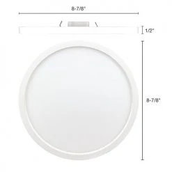 Cheapest ✨ Patriot Lighting® 8-7/8" LED Flat Panel Ultra-Thin Downlight ❤️ 10 Cheapest ✨ Patriot Lighting® 8-7/8" LED Flat Panel Ultra-Thin Downlight ❤️ -Patriot Lighting Sales 351 0027 Dimensions