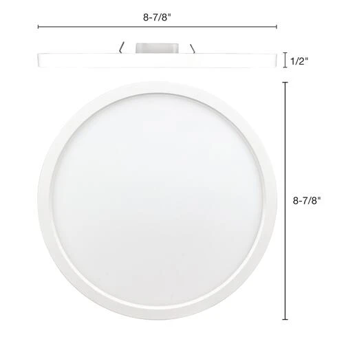 Cheapest ✨ Patriot Lighting® 8-7/8" LED Flat Panel Ultra-Thin Downlight ❤️ 6 Cheapest ✨ Patriot Lighting® 8-7/8" LED Flat Panel Ultra-Thin Downlight ❤️ - Image 4