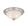Coupon ⭐ Patriot Lighting® Jenson Satin Nickel 2-Light Flush Mount Ceiling Light - 2 Pack 😉 -Patriot Lighting Sales 351 4705 P