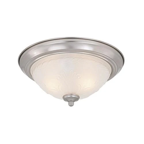 Coupon ⭐ Patriot Lighting® Jenson Satin Nickel 2-Light Flush Mount Ceiling Light - 2 Pack 😉 3 Coupon ⭐ Patriot Lighting® Jenson Satin Nickel 2-Light Flush Mount Ceiling Light - 2 Pack 😉