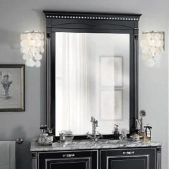 Top 10 😍 Patriot Lighting® Shells Satin Nickel 1-Light Vanity Light ⌛ -Patriot Lighting Sales 351 5048 IU