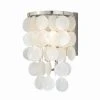 Top 10 😍 Patriot Lighting® Shells Satin Nickel 1-Light Vanity Light ⌛ -Patriot Lighting Sales 351 5048 P SF