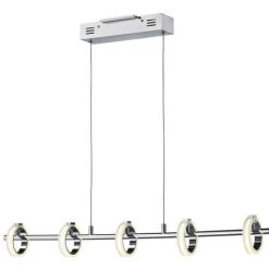 Cheapest ✨ Patriot Lighting Elegant Home Patriot Lighting® Elegant Home Clara 5-Light Chrome LED Island Light ✔️