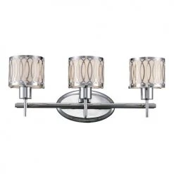 Brand new 👍 Patriot Lighting® Wendy 3-Light Chrome Vanity Light 🥰
