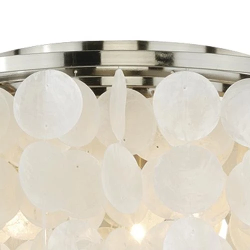 New 🥰 Patriot Lighting® Elsa Satin Nickel 3-Light Flush Mount Ceiling Light ✔️ 4 New 🥰 Patriot Lighting® Elsa Satin Nickel 3-Light Flush Mount Ceiling Light ✔️ - Image 2