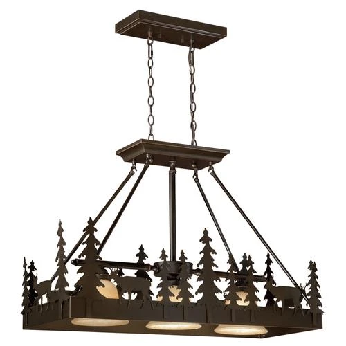 Brand new 🧨 Patriot Lighting® Bryce Burnished Bronze 3 Light Island Light 🥰 3 Brand new 🧨 Patriot Lighting® Bryce Burnished Bronze 3 Light Island Light 🥰
