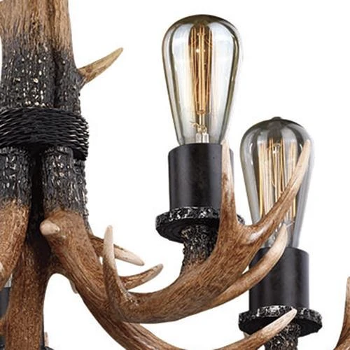 Best Pirce 💯 Patriot Lighting® Norwood 5-Light Black Walnut Chandelier 😍 4 Best Pirce 💯 Patriot Lighting® Norwood 5-Light Black Walnut Chandelier 😍 - Image 2