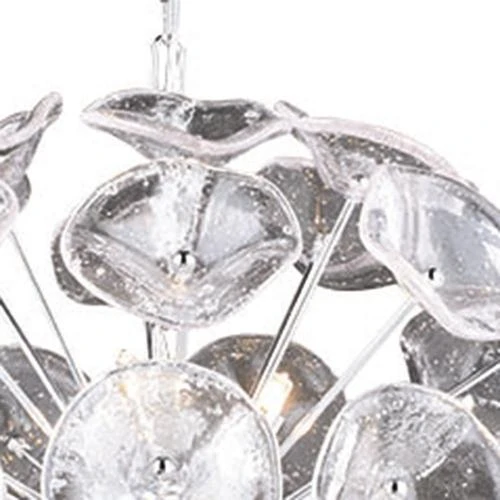 Outlet 🎉 Patriot Lighting® Dessa Chrome 12-Light Pendant ✨ 4 Outlet 🎉 Patriot Lighting® Dessa Chrome 12-Light Pendant ✨ - Image 2