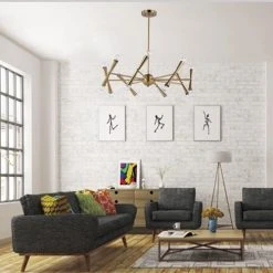 Budget ⭐ Patriot Lighting® Greer 16-Light Antique Gold Chandelier ✨ -Patriot Lighting Sales 351 8022 IU