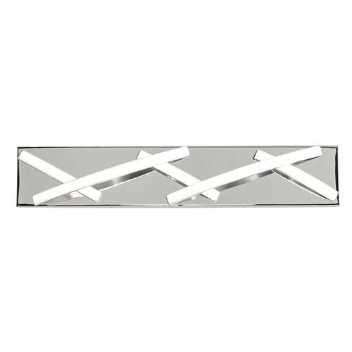 Discount ⭐ Patriot Lighting® Chris Chrome LED Vanity Light 🧨 4 Discount ⭐ Patriot Lighting® Chris Chrome LED Vanity Light 🧨 - Image 2