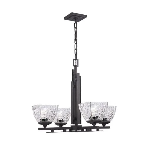 Budget 🎉 Patriot Lighting® Hakley 4-Light Textured Bronze Chandelier 😍 3 Budget 🎉 Patriot Lighting® Hakley 4-Light Textured Bronze Chandelier 😍