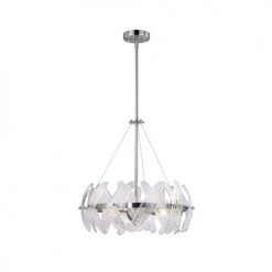 Best reviews of 🤩 Patriot Lighting® Elegant Home Fayola Satin Nickel 3-Light Pendant ⭐