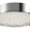 Brand new ✔️ Patriot Lighting® Cressa Polished Chrome Integrated LED Flush Mount Ceiling Light ⭐