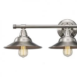 Best reviews of ❤️ Patriot Lighting® Denzel Brushed Nickel 3-Light Vanity Light ⌛ -Patriot Lighting Sales 351 8665 zoom