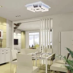 Flash Sale 😍 Patriot Lighting® Leisa Chrome Integrated LED Flush Mount Ceiling Light ❤️ -Patriot Lighting Sales 351 9137 IU