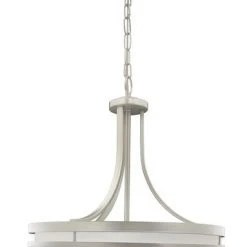 Discount ❤️ Patriot Lighting® Tanner Satin Nickel LED Pendant 🔔