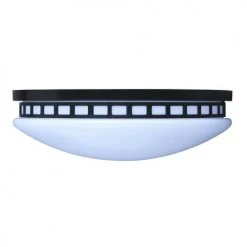 Cheapest ❤️ Patriot Lighting® Julius Black Integrated LED Flush Mount Ceiling Light 😀 -Patriot Lighting Sales 3510008 Alt1