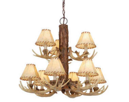 Buy ✨ Patriot Lighting® Lodge 9-Light Noachian Stone Chandelier 😉 3 Buy ✨ Patriot Lighting® Lodge 9-Light Noachian Stone Chandelier 😉