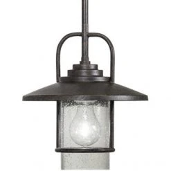 New 👏 Patriot Lighting® Elegant Home Miner Bronze 1-Light Mini Pendant ✔️