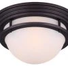 Discount 👍 Patriot Lighting® Justin Oil-Rubbed Bronze 2-Light Flush Mount Ceiling Light ⭐ -Patriot Lighting Sales 3514477 IFM366B11ORB M Justin