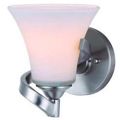 Brand new 💯 Patriot Lighting® Dee Brushed Nickel 1-Light Vanity Light 🔔