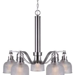 Best deal 💯 Patriot Lighting® Dynasty 5-Light Brushed Nickel Chandelier 😍