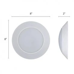 Discount ⌛ Patriot Lighting® Gabbie White Integrated LED Flush Mount Ceiling Light - 6 Pack 🔥 -Patriot Lighting Sales 3514739 Alt5