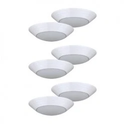 Discount ⌛ Patriot Lighting® Gabbie White Integrated LED Flush Mount Ceiling Light - 6 Pack 🔥 -Patriot Lighting Sales 3514739 Alt7