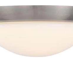 Best Pirce 💯 Patriot Lighting® Glen Brushed Nickel LED Flush Mount Ceiling Light 2-Pack ❤️ -Patriot Lighting Sales 3514743 P RS AP