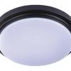 Hot Sale ✔️ Patriot Lighting® Flinn Black LED Flush Mount Ceiling Light 2-Pack ✔️ -Patriot Lighting Sales 3514765 P