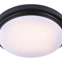 Hot Sale ✔️ Patriot Lighting® Flinn Black LED Flush Mount Ceiling Light 2-Pack ✔️ -Patriot Lighting Sales 3514765 P AP