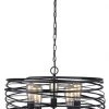 Best Sale ❤️ Patriot Lighting® Ryland Black 5-Light Pendant 🛒
