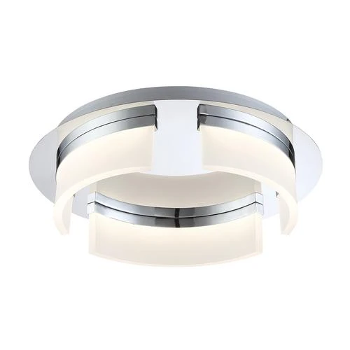 Brand new 🎁 Patriot Lighting® Selah Chrome Integrated LED Flush Mount Ceiling Light ❤️ 3 Brand new 🎁 Patriot Lighting® Selah Chrome Integrated LED Flush Mount Ceiling Light ❤️