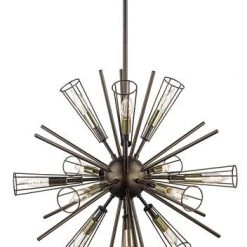 Wholesale ❤️ Patriot Lighting® Sulien Bronze 12 Light Pendant Light 🌟