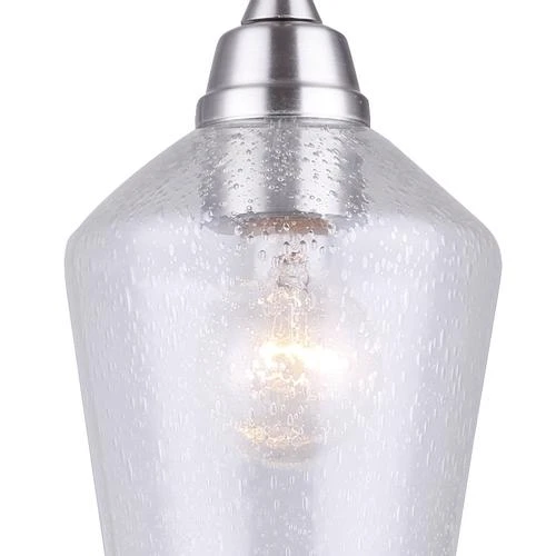 New 🔥 Patriot Lighting® Caylon Brushed Nickel 1 Light Pendant ❤️ 4 New 🔥 Patriot Lighting® Caylon Brushed Nickel 1 Light Pendant ❤️ - Image 2