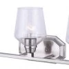 New 😀 Patriot Lighting® Caylon Brushed Nickel 3-Light Vanity Light 🌟 -Patriot Lighting Sales 3518337