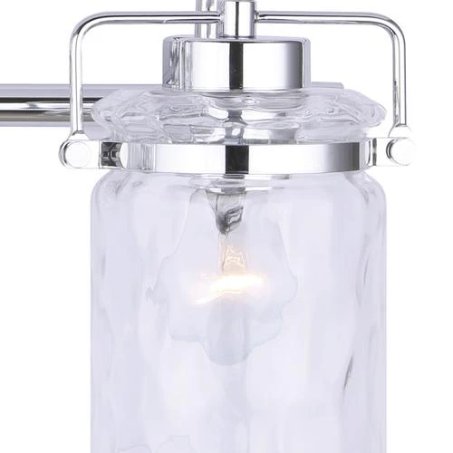 Best deal 😉 Patriot Lighting® Maeva Chrome 3-Light Vanity Light 😍 4 Best deal 😉 Patriot Lighting® Maeva Chrome 3-Light Vanity Light 😍 - Image 2